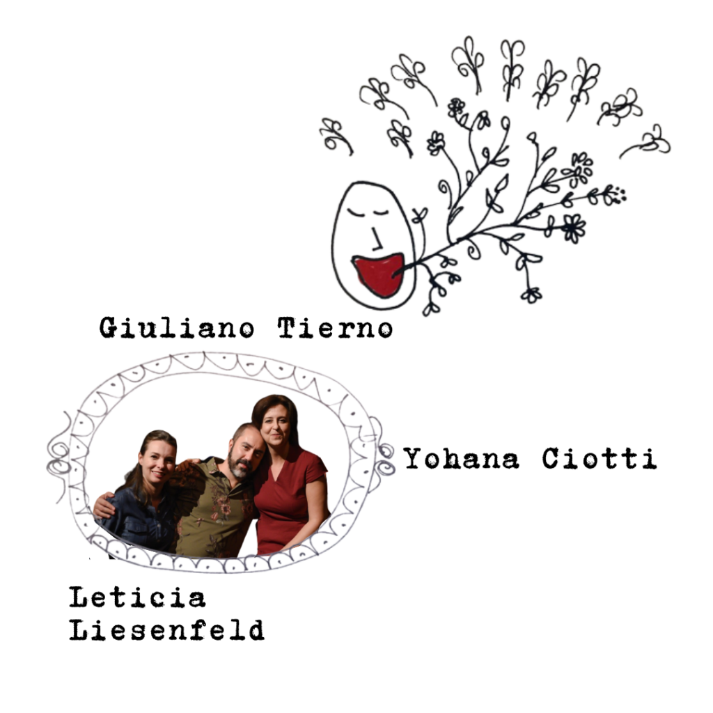 [09/07/2022] Jantar com narração de histórias: Contos de Revolução - com Giuliano Tierno, Leticia Liesenfeld e Yohana Ciotti